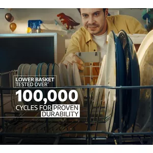 Lower Basket Tested With 16kg Over 100,000 Cycles