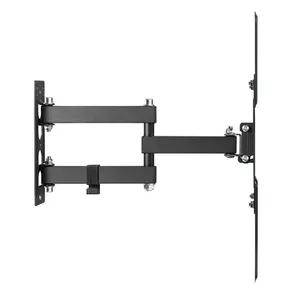 TV wall mount MACLEAN MC-701N universal for 23–55 inch TVs, VESA 100x100–400x400, load 30 kg, black