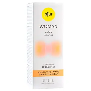 Personal lubricant gel pjur Woman Lust Intense — silicone-based clitoral stimulation gel, 15 ml