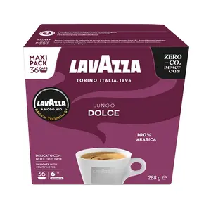 Lavazza A Modo Mio Lungo Dolce Coffee Capsules, 36 Pieces