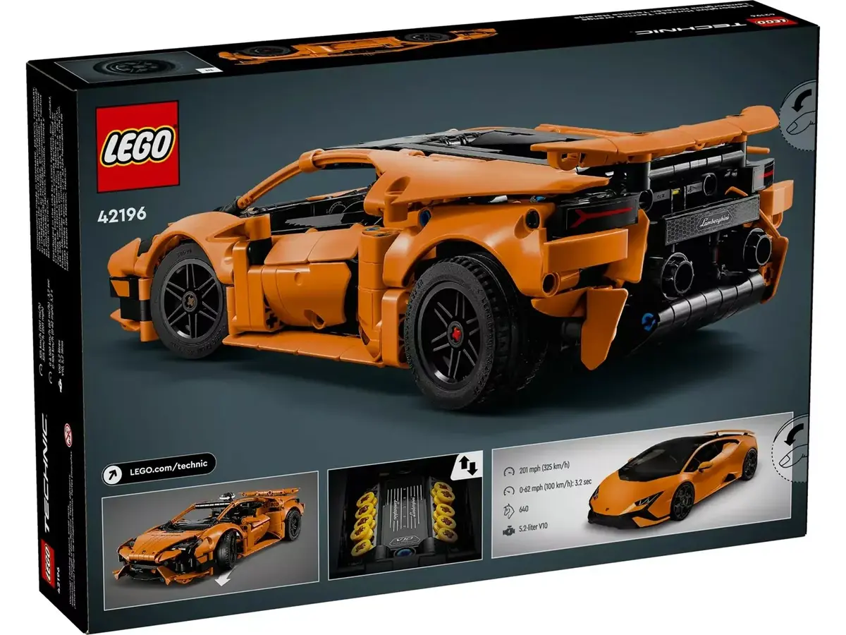 LEGO Technic Lamborghini Huracán Tecnica 42196 modelis Photo 2