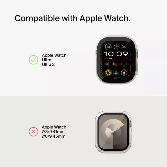 Ekrāna aizsargs Belkin TemperedCurve Apple Watch Ultra Photo 5