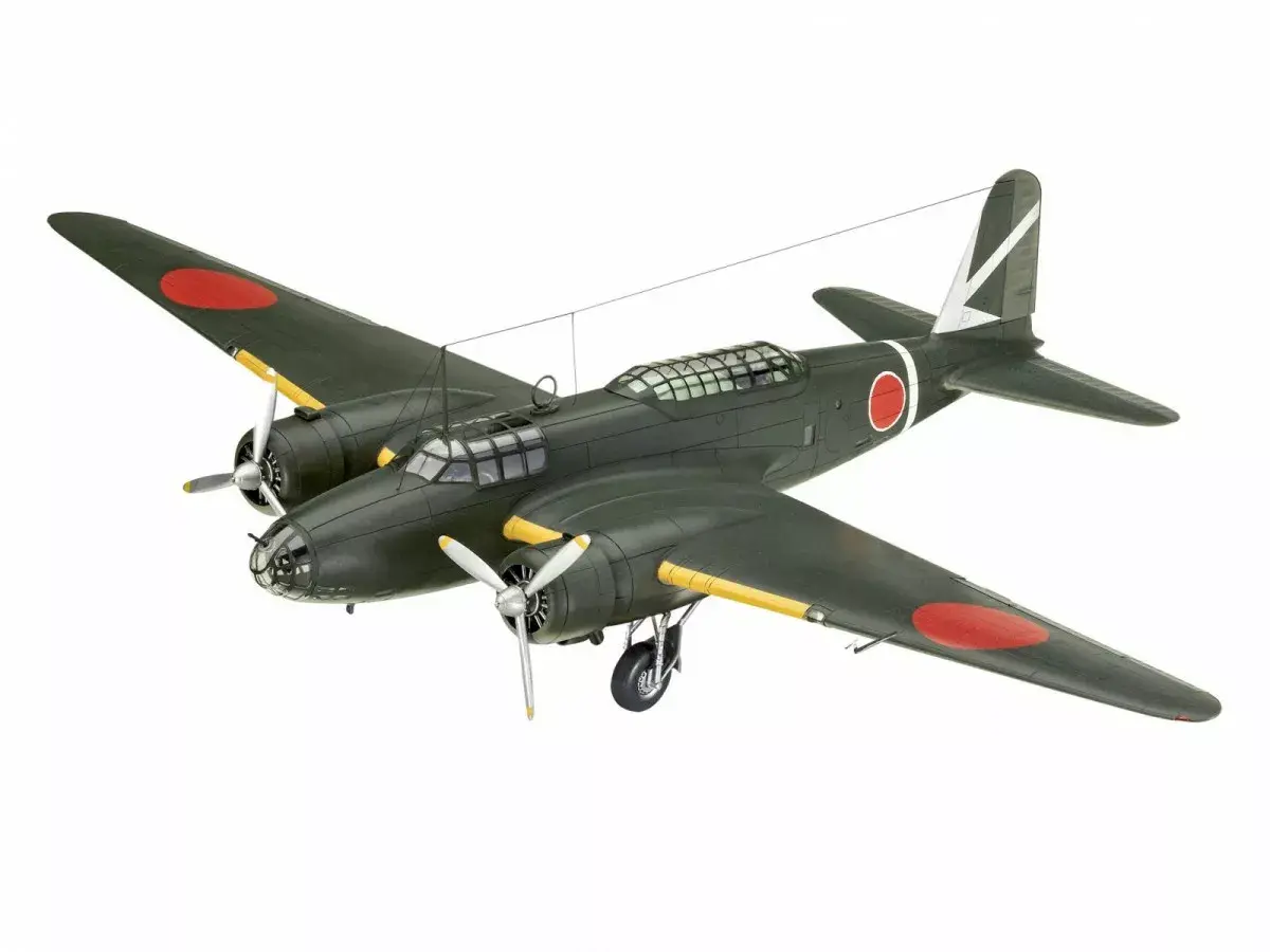 REVELL Ki-21-LA Sally 1/72 plastmasas modelis Photo 3