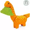 Vilcienu un sliežu komplekts BRIO Dinosaur Circle Set Photo 6