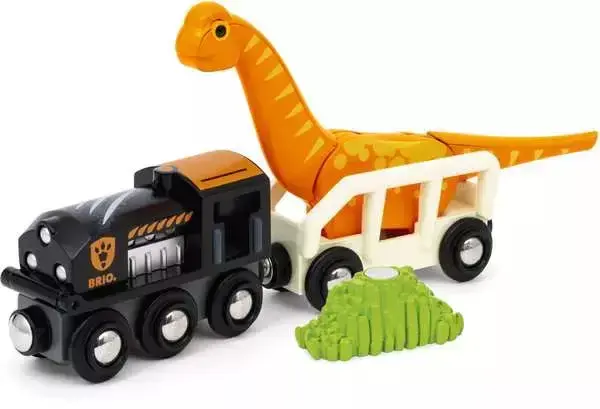 Vilcienu un sliežu komplekts BRIO Dinosaur Circle Set Photo 8