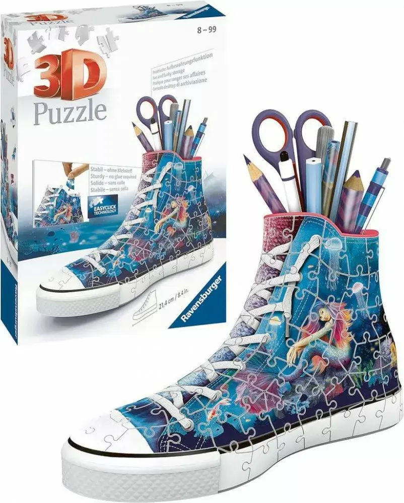 3D пазл Ravensburger Sneaker Mermaid Photo 4
