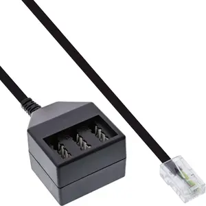 InLine TAE adapter Cable RJ45 male to TAE NFN female 69942
