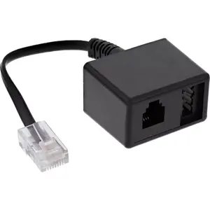InLine TAE adaptera kabelis RJ45 vīriešu uz TAE-N un RJ11 sieviešu 69943