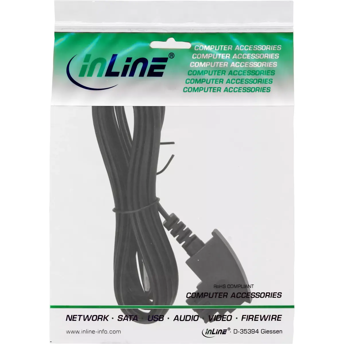 InLine TAE-F German / RJ45 8P2C Cable Photo 2