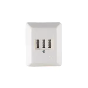 Sokets TAE ShiverPeaks BS74050 Balts