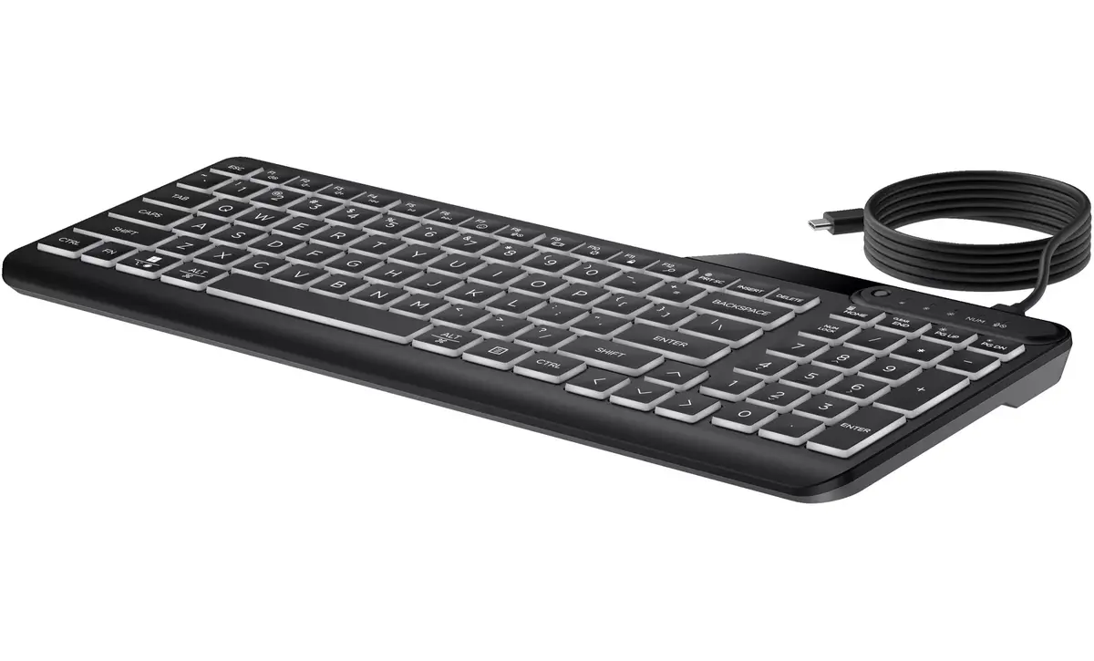 HP 400 Backlit Wired Mechanical Keyboard Photo 2