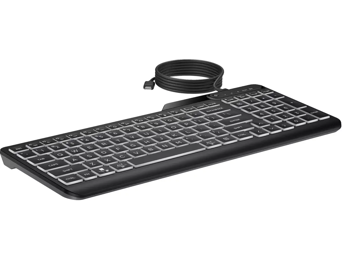 HP 400 Backlit Wired Mechanical Keyboard Photo 3