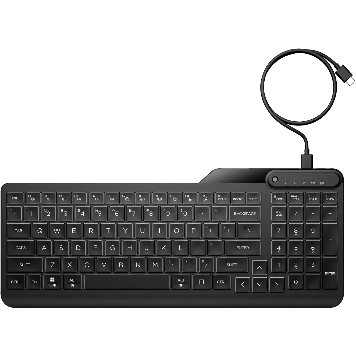 HP 400 Backlit Wired Mechanical Keyboard Photo 6