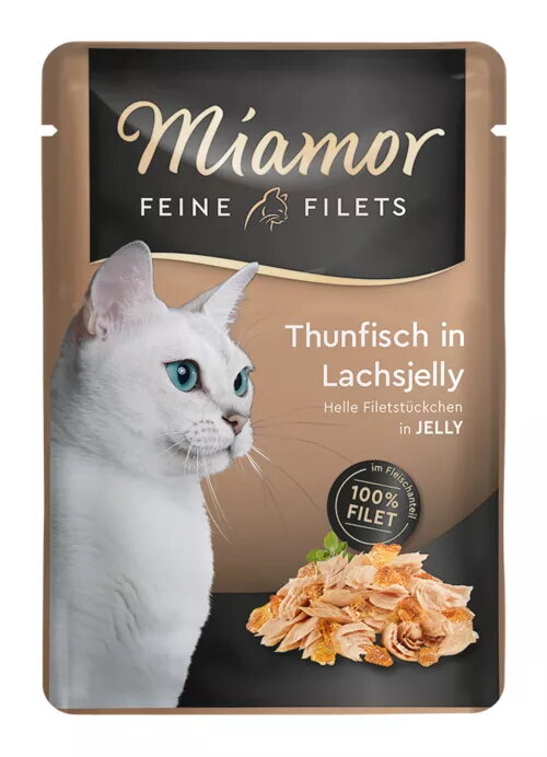 Mitrā kaķu barība Miamor Fine Fillets