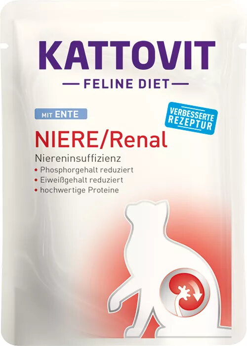 Veterinārais sauso barība pieaugušām kaķēm KATTOVIT