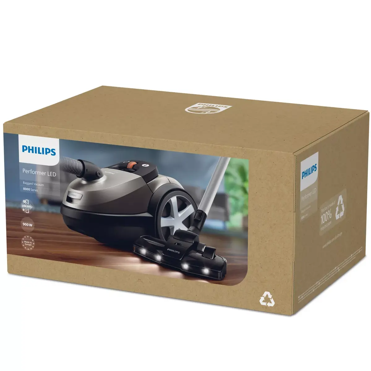 Philips 8000 XD8152/12 cylinder vacuum — 900 W Photo 6