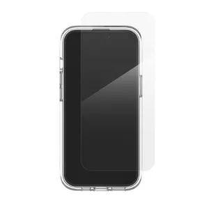 Maciņš ZAGG Bundle Luxe SNAP PCR IS Glass priekš Apple iPhone 15, caurspīdīgs, priekš 6.1" ekrāna, ar galda statīvu