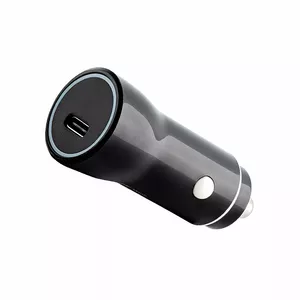 Car charger ER 20W USB-C PD, model ERPW20PDC1BK, 20W power, USB-C PD output, black