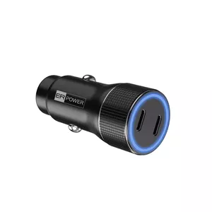 Car charger ER ERPW40PDC2 40W USB-C PD and QC 3.0 for mobile devices