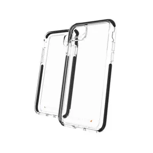 Mobilā tālruņa maciņš GEAR4 Santa Cruz Cover priekš iPhone SE (3./2.), iPhone 8/7/6s/6 11,9 cm (4,7") melns caurspīdīgs