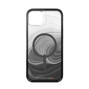 Cover GEAR4 D3O Milan Snap Apple iPhone 14 Plus Black Swirl