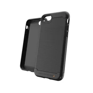 Aizmugurējais vāciņš GEAR4 Havana priekš Apple iPhone 6/6s/7/8 un iPhone SE (2./3. gen) — 4.7", melns
