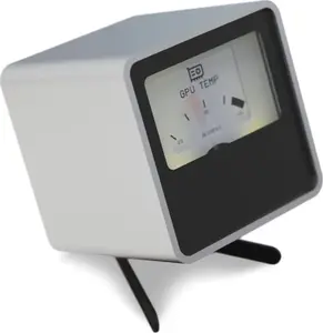 Dial Controller Streacom VU1-Dial Silver USB Type-C — rotary controller for system fans, RGB and audio control
