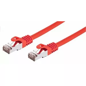 Network Cable C-TECH CB-PP6F-1R RJ45 Cat6 1m Red