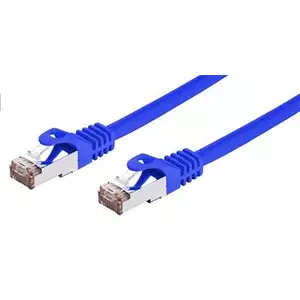 Network Cable C-TECH CB-PP6F-1B RJ45 Cat6 1m Blue
