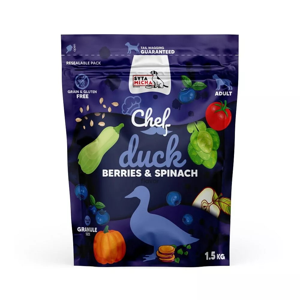 Sausais suņu barības SYTA MICHA Chef