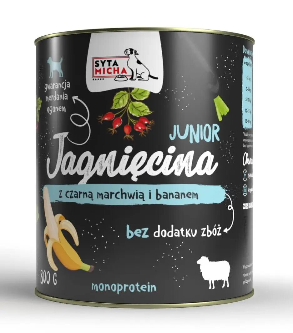 Mitrs suņu barība SYTA MICHA Junior
