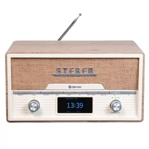 Personal CD player Denver MDA-525LW Wood 10W DAB+ FM