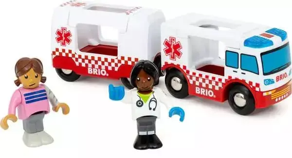 Rotaļu ātrā palīdzība BRIO Rescue Ambulance Photo 3