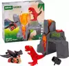 BRIO Ierucošs vulkāns ar dinozauru — koka komplekts Photo 2