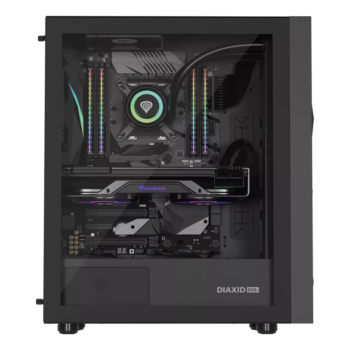 Компьютерный корпус GENESIS Diaxid 605F Photo 15