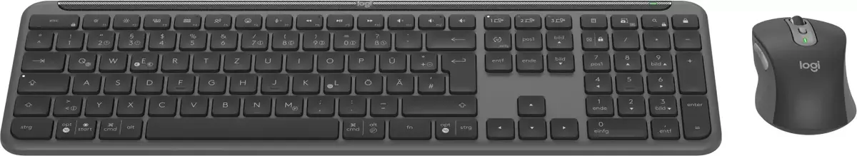Klaviatūra Pele Logitech MK950 Signature Slim Photo 2