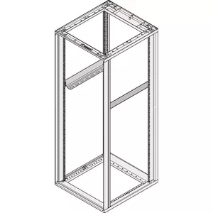 Rack Slide Rail SCHROFF 900D 25 kg, pair — server cabinet mounting rails