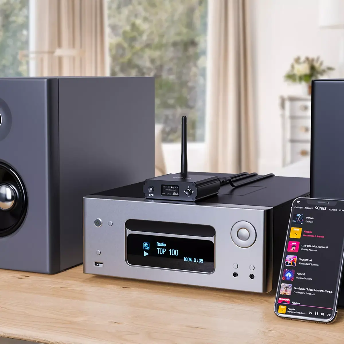 InLine Bluetooth 5.1 HiFi Receiver & USB DAC Photo 7