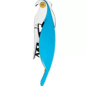 Wing corkscrew Alessi AAM32 AZ Blue Stainless steel