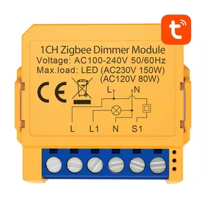 Viedās rozetes slēdzis ZigBee Avatto ZDMS16-1 TUYA