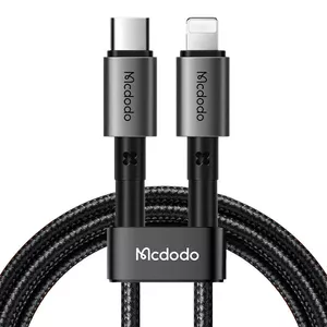 Kabeļa savienojums USB-C ar zibspuldzi Mcdodo CA-2851, 36W, 2m (melns)