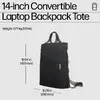 HP Convertible Laptop Backpack Tote Photo 3