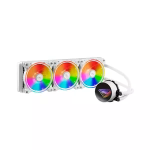 Водяное охлаждение процессора XPG Levante X 360, RGB, белый