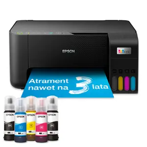 Epson EcoTank L3270 Inkjet A4 Multifunction Printer with Colour Print Copy Scan, Wi-Fi, Direct Printing, 33 ppm Black and 15 ppm Colour Print Speed, 5760 x 1440 DPI Resolution