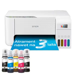 Krāsains tintes daudzfunkciju printeris Epson EcoTank L3276 A4 5760 x 1440 DPI 33 lpp/min Wi-Fi Tiešā drukāšana Balts