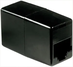ISDN adapter Basetech BT-1602088 with 1x RJ45 (8p4c) and 1x 8p4c connector, black