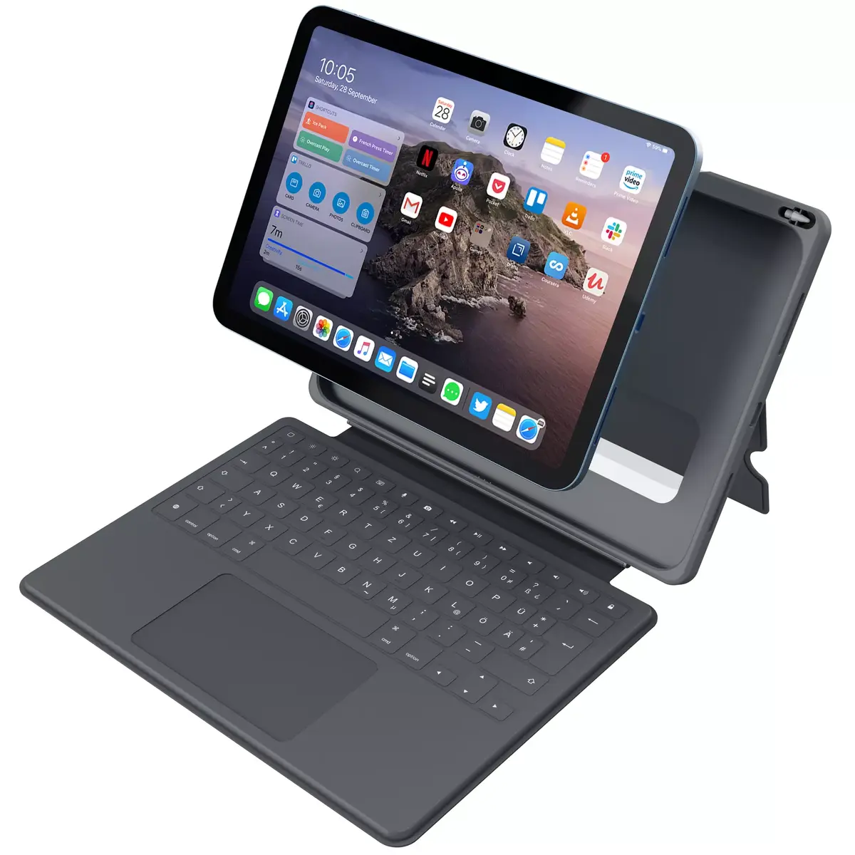 DEQSTER Smart Rugged Touch Plus Tastatūra 10.9" Photo 2