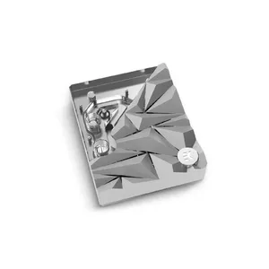 Water block EK Water Blocks 3831109911457 for Socket AM5, silver, 89×43×113.5 mm, 0.5 m cable, 5V RGB