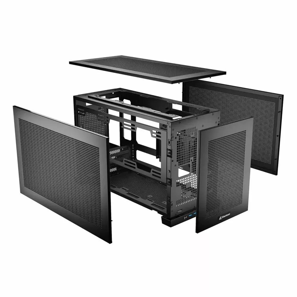 Компьютерный корпус Sharkoon REBEL C20 RGB ITX Photo 10