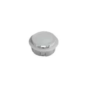 Floor-mounted outlet socket Bachmann Easy-Outlet 930.099, silver, recessed floor installation